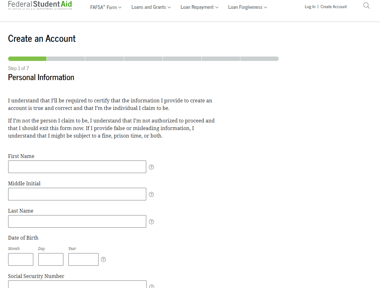 myfedloan registeration